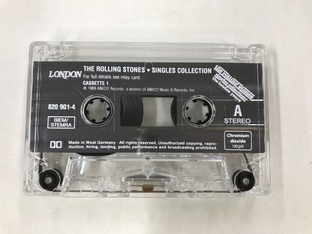 CST / THE ROLLING STONES / SINGLES COLLECTION / カセットテープ [0028RS]_画像3
