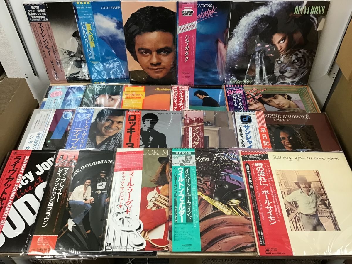 LP DIANA ROSS 洋楽 ROCK POPS ロック ポップス レコード まとめ 帯付含 30点セット [1665ST]_画像1