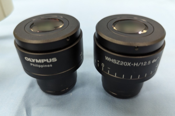 OLYMPUS オリンパス 実体顕微鏡 SZ61-60 接眼レンズWHSZ20X-H/12.5 フォーカスマウント SZ2-STB3_画像6