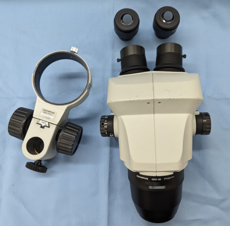 OLYMPUS Olympus реальный body микроскоп SZ61-60 контактный глаз линзы WHSZ20X-H/12.5 Focus крепление SZ2-STB3