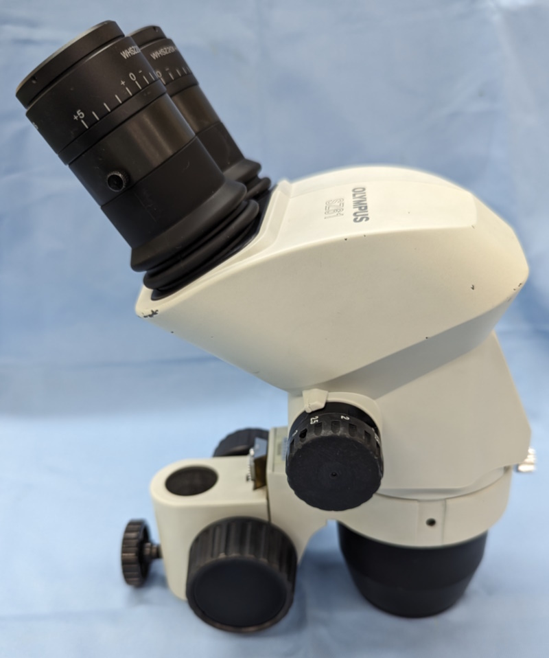 OLYMPUS オリンパス 実体顕微鏡 SZ61-60 接眼レンズWHSZ20X-H/12.5 フォーカスマウント SZ2-STB3_画像1