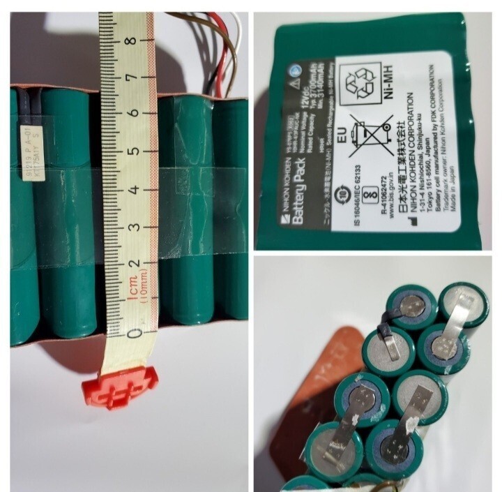 送料込み ニッケル水素充電池 Ni-MH 18650サイズ 10本セット 12vバッテリー 充電池 良品質_画像1
