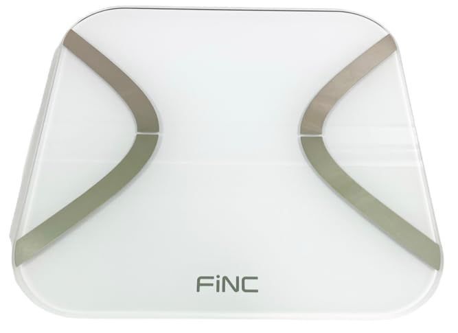 FiNC フィンク SmartScale スマホ連動 体組成計 自動記録 Bluetooth 薄型 高性能体重計 体重 BMI 内臓脂肪 体脂肪 年齢 基礎代謝 皮下脂肪_画像8