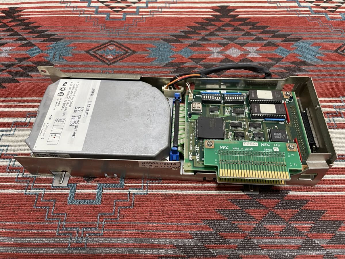 PC-9801RA-37 100MB HDD OS/2 пуск проверка 