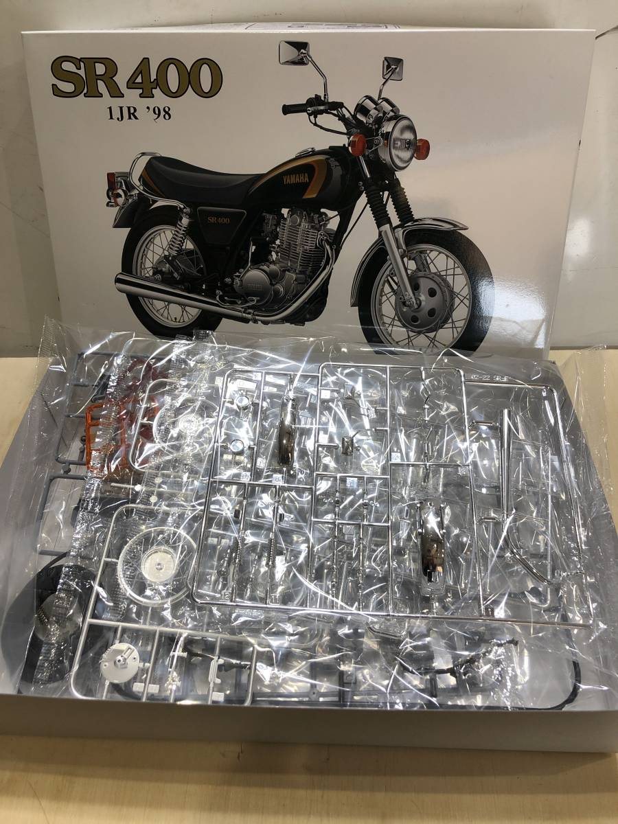 北海道　●ヤマハSR400 1JR アオシマプラモデル _画像2