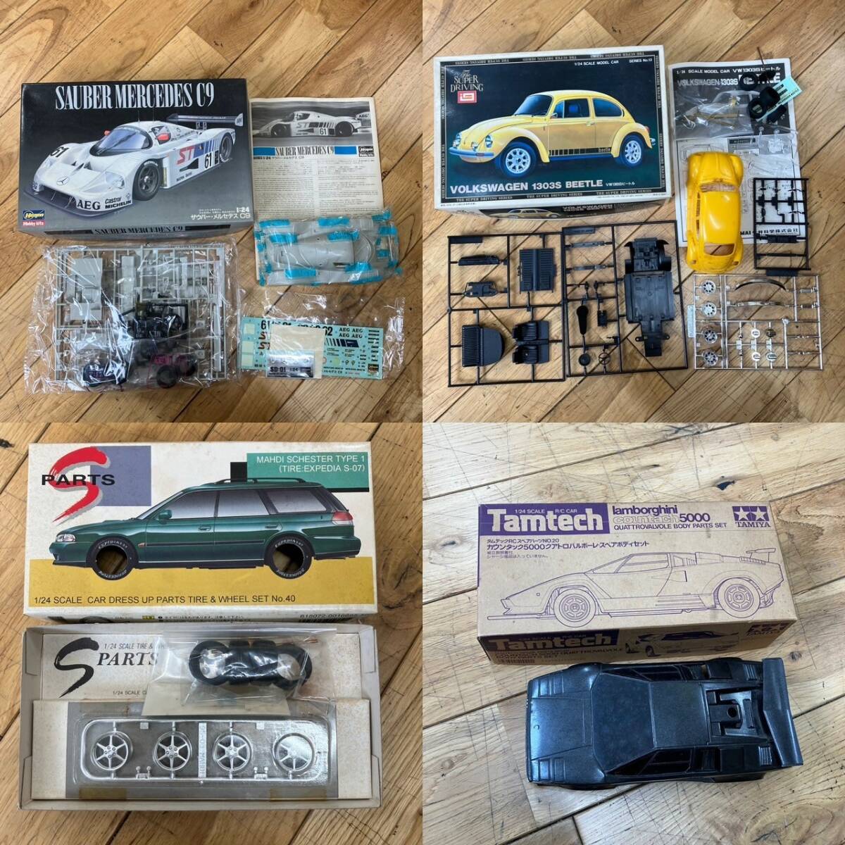 5173-1W Gunze промышленность 1/24 Mercedes Benz 300SL Ford пикап TAMIYA Tamiya 1/24 Tamtech др. пластиковая модель 