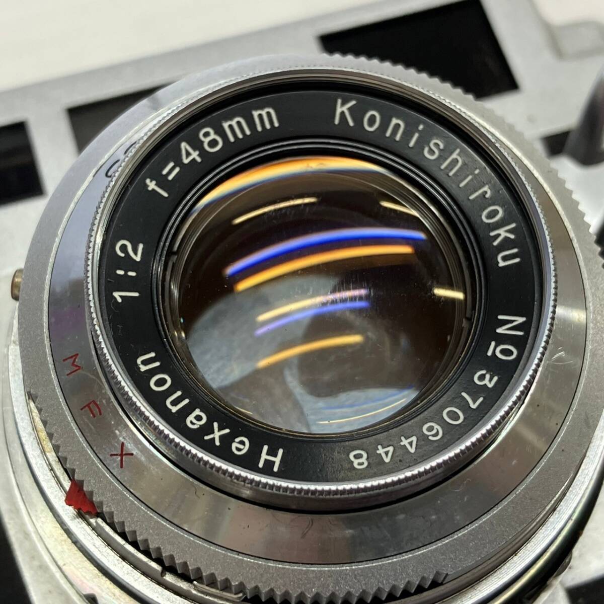 5203-2A　Konica　コニカ　III A　1：2　48㎜　レンジファインダーフィルムカメラ_画像3