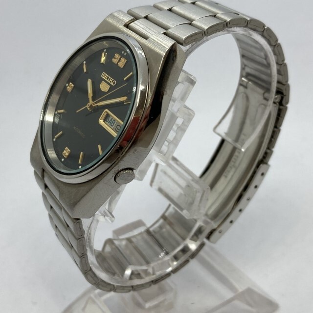 【可動品】セイコー SEIKO セイコー 5 7009-3130 腕時計 自動巻き デイデイト メンズ　アンティーク腕時計　1981,1991年8月に製造_画像5