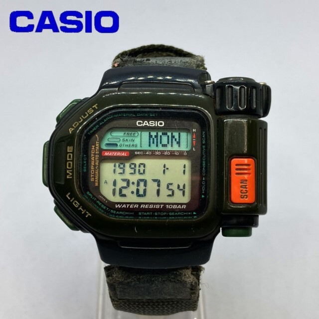 【可動品】CASIO カシオ 腕時計 サーモスキャナー TSR-110　電池交換済み_画像1