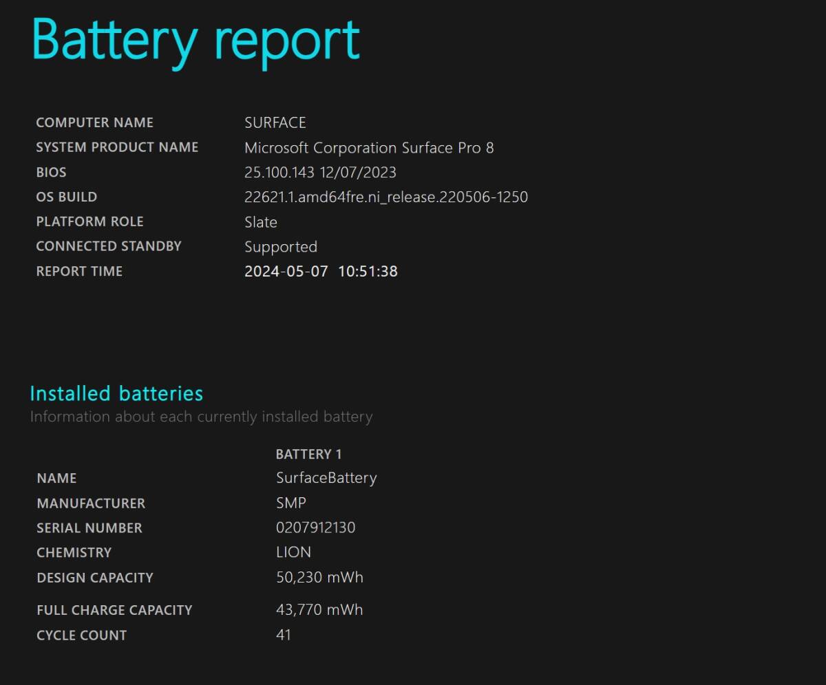 Microsoft Surface Pro 8 8PQ-00026 / 11th Gen Core i5 / 8GB RAM / 256GB SSD / Win11 / Office 2021_画像9