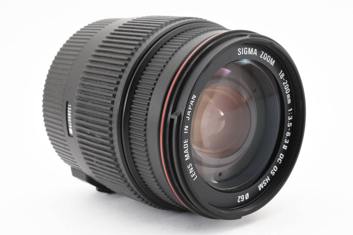 ★訳あり特上品★ シグマ SIGMA 18-200mm F3.5-6.3 II DC OS HSM キャノン CANON #0803 #50724 #0855_画像3