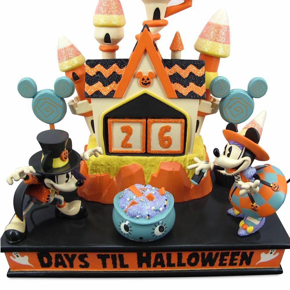 2020 Disney Parks Halloween Mickey & Minnie Candy Corn Castle Countdown Calendar 海外 即決_2020 Disney Parks 2