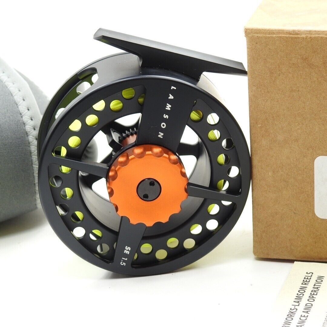 Lamson 1.5 SE Fly Fishing Reel. W/ Box & Pouch. 海外 即決_Lamson 1.5 SE Fly 1