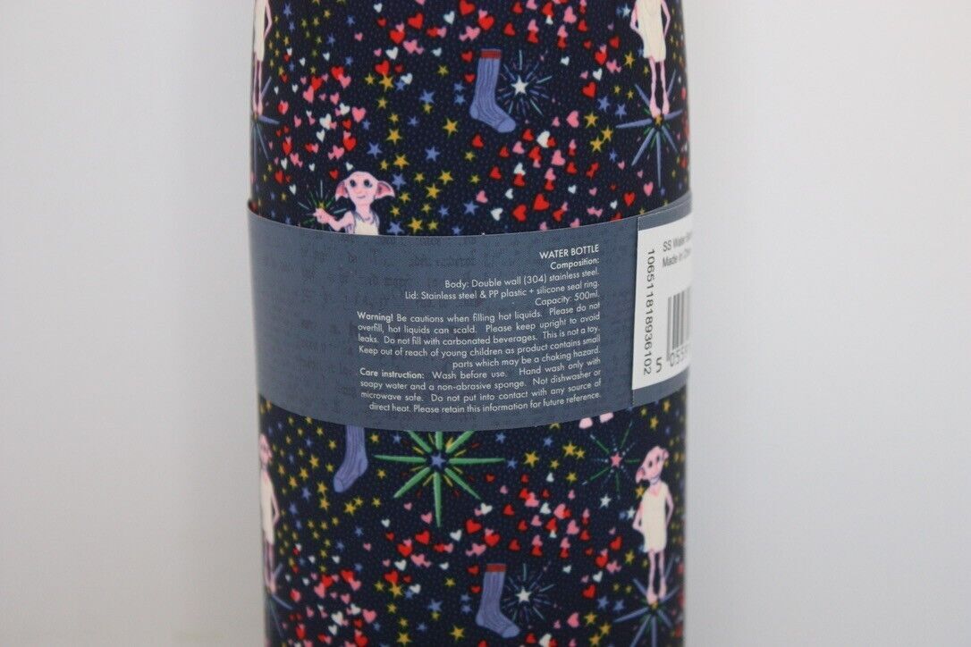 NEW Cath Kidston x Harry Potter Dobby’s Sock Stainless Steel Water Bottle 500ml 海外 即決_NEW Cath Kidston x 4