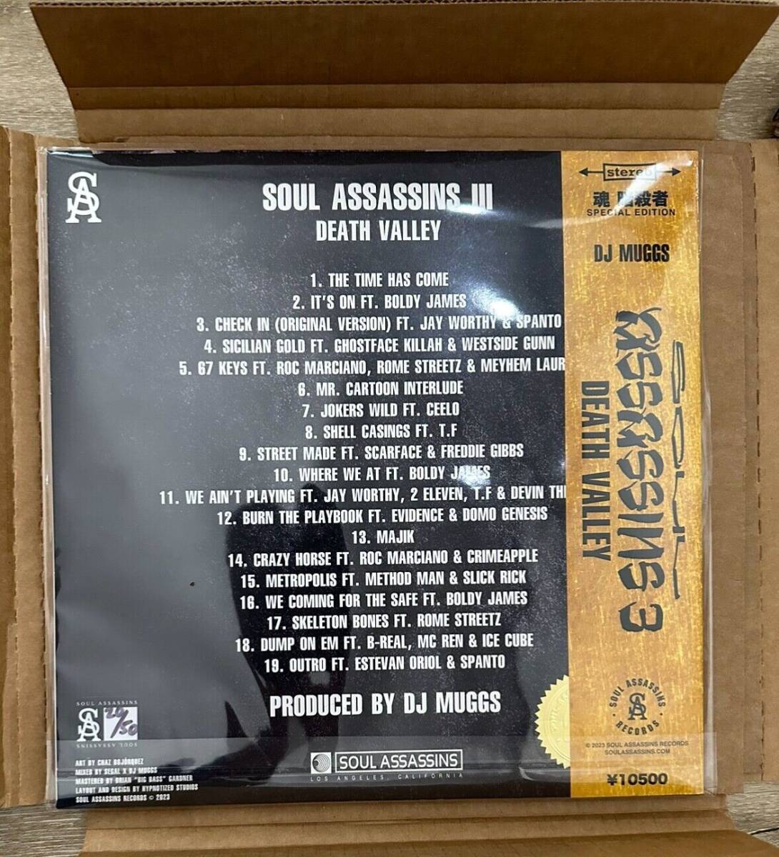 DJ Muggs Soul Assassins 3 Death Valley OBI 20/50 LE Vinyl w Flexi Disc & Poster 海外 即決_DJ Muggs Soul Assa 5