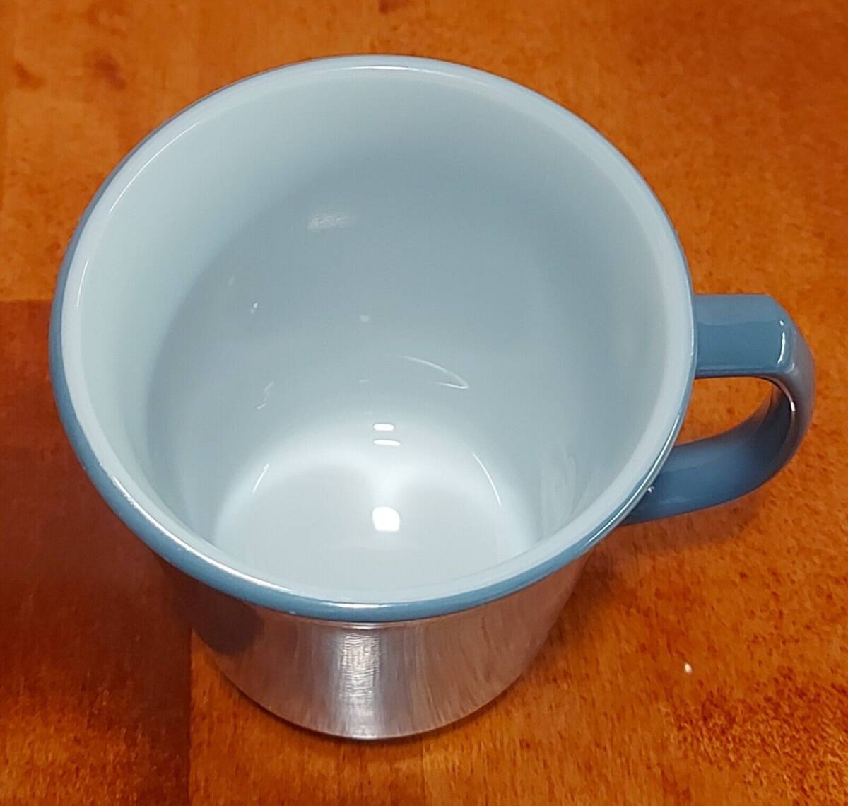 Pyrex Slate Blue 8oz D-Handled Coffee Mugs VTG 1970s Milk Glass Cups Set of 4 海外 即決_Pyrex Slate Blue 8 4