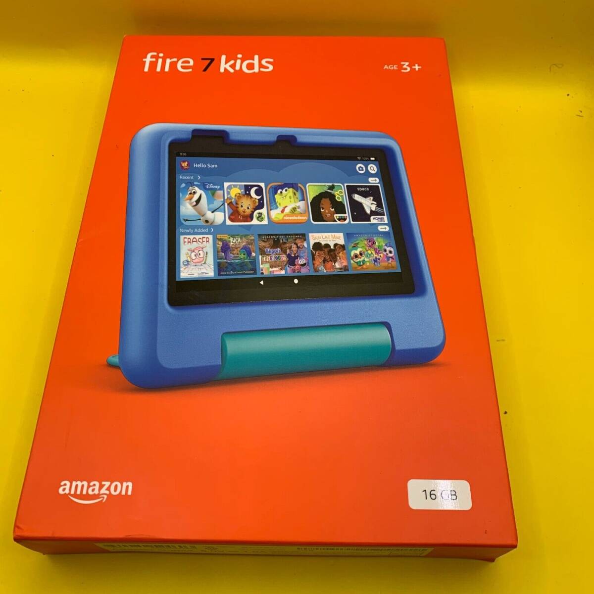 Amazon Fire 7 Kids Blue tablet ad-free, 16 GB, 1 yr. Amazon Kids+ [NEW & SEALED] 海外 即決_Amazon Fire 7 Kids 1