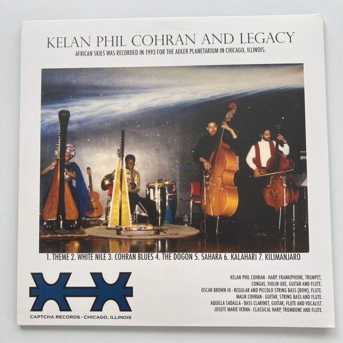 Phil Cohran - Africa /n Skies & Legacy オリジナル LP Captcha NM Spiritual Jazz 海外 即決_Phil Cohran - Afri 2