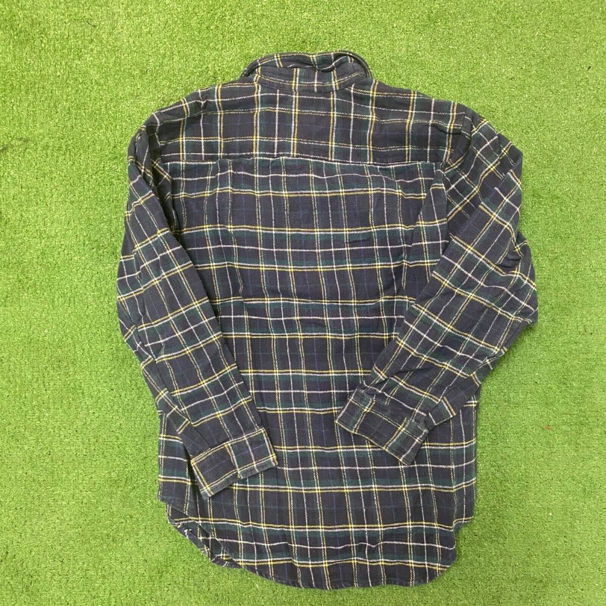 Vtg Dickies Button Up Shirt Long Sleeve Plaid Multicolor Mens Sz L 海外 即決_Vtg Dickies Button 3