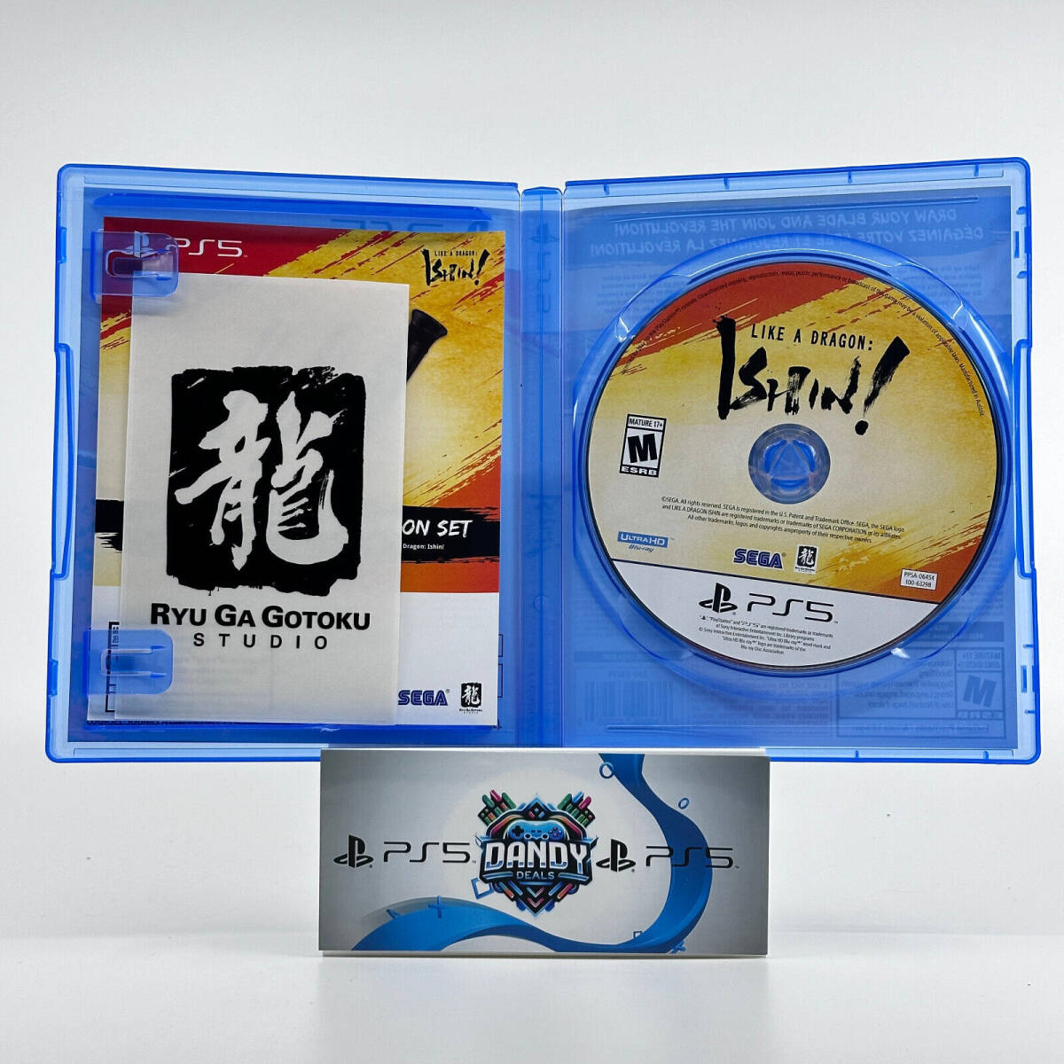 Like a Dragon: Ishin! PS5 DLC Not Redeemed, W/ Sticker - Sony PlayStation 5 海外 即決_Like a Dragon: Ish 3