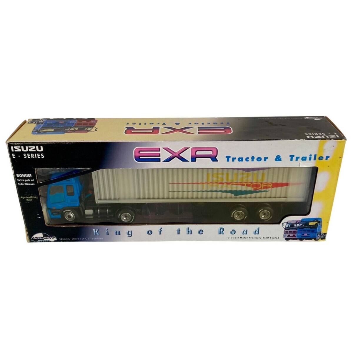 RARE Checkmate Models Isuzu E Series EXR Semi Truck & Trailer 1/50 Scale w/ BOX! 海外 即決_RARE Checkmate Mod 1
