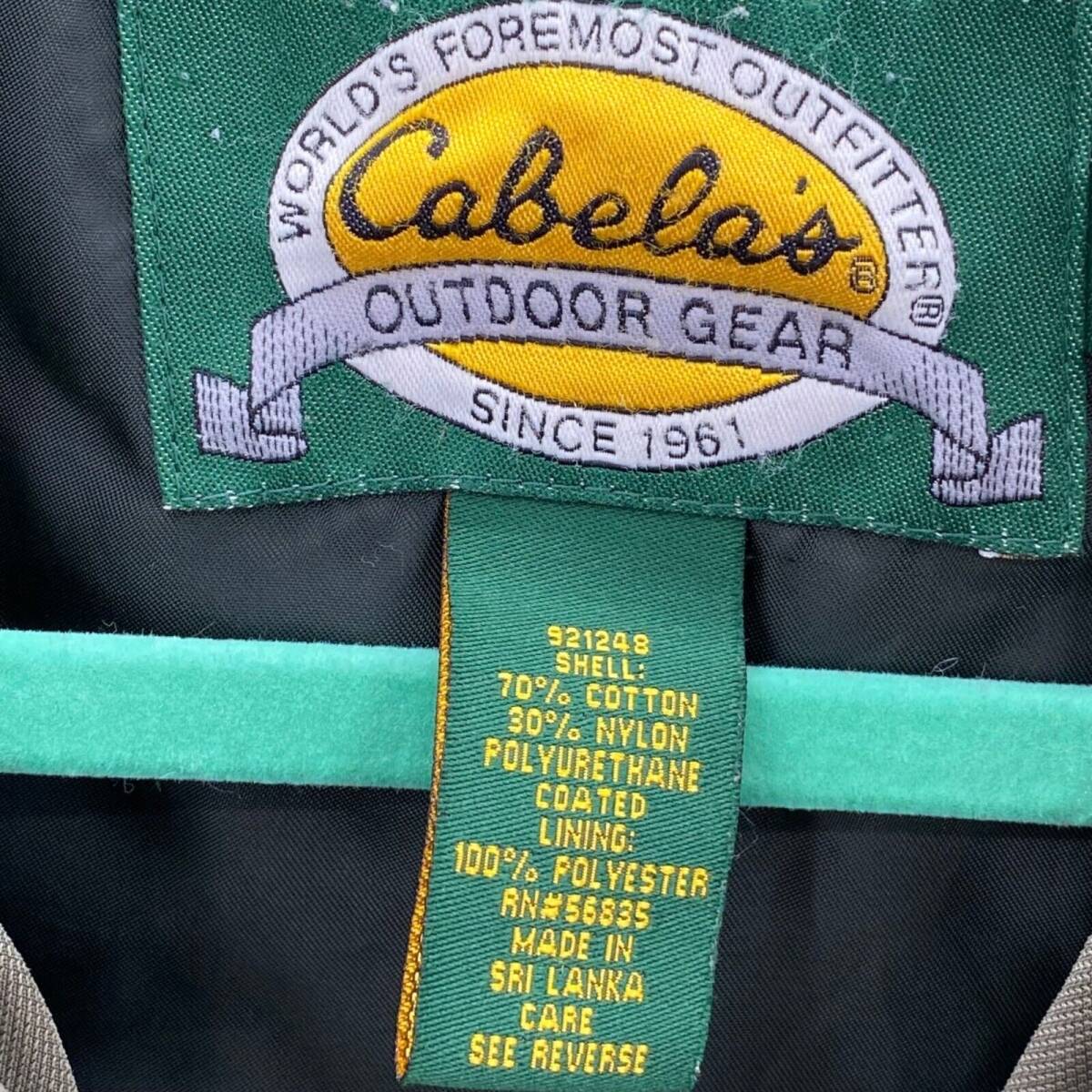 Cabela's Outdoor Gear Olive Jacket Men's Size Large 海外 即決_Cabelas Outdoor G 4