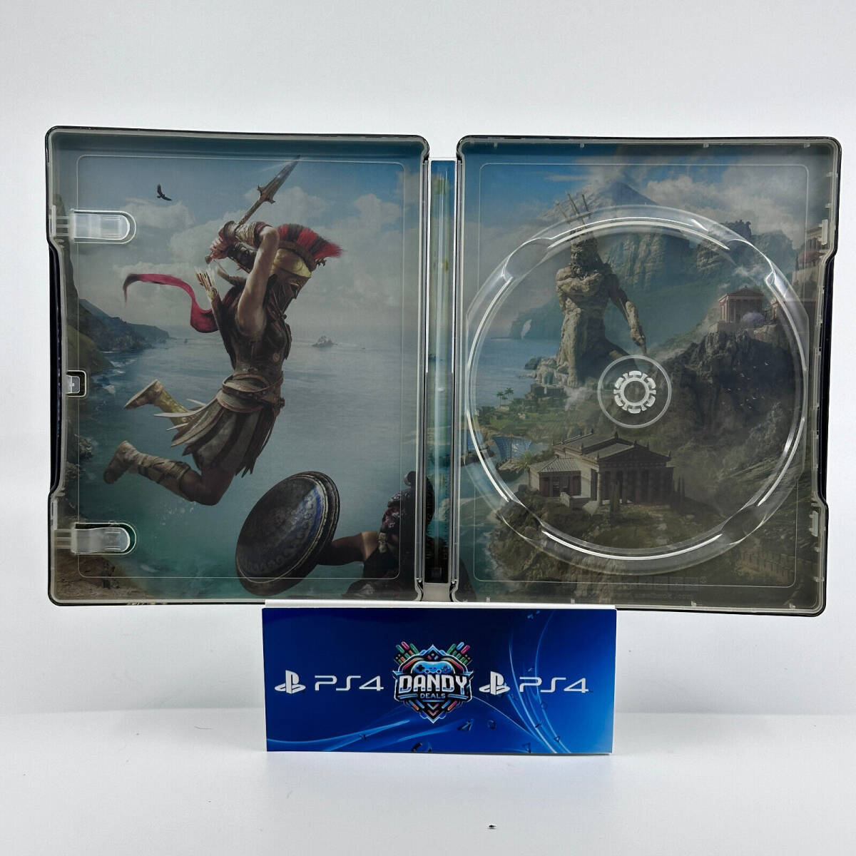 Assassin''s Creed Odyssey PS4 - Steelbook Gold Edition DLC Valid (PlayStation 4) 海外 即決_Assassins Creed 5