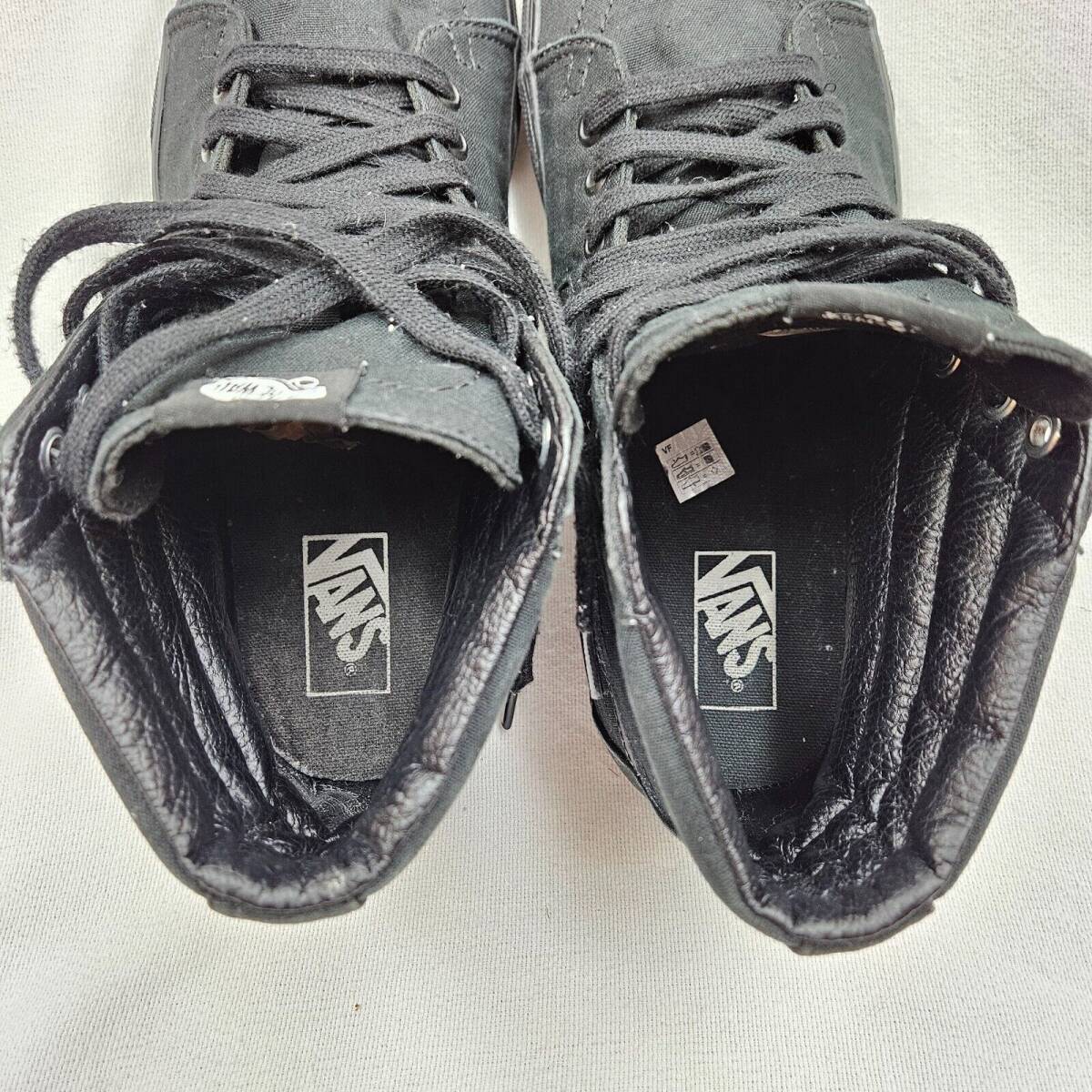 バンズ Shoes メンズ 29cm(US11) Off The Wall Sk8-Hi Juniper Canvas Sneaker ブラック Lace Up 海外 即決_バンズ Shoes メンズ 29cm 7