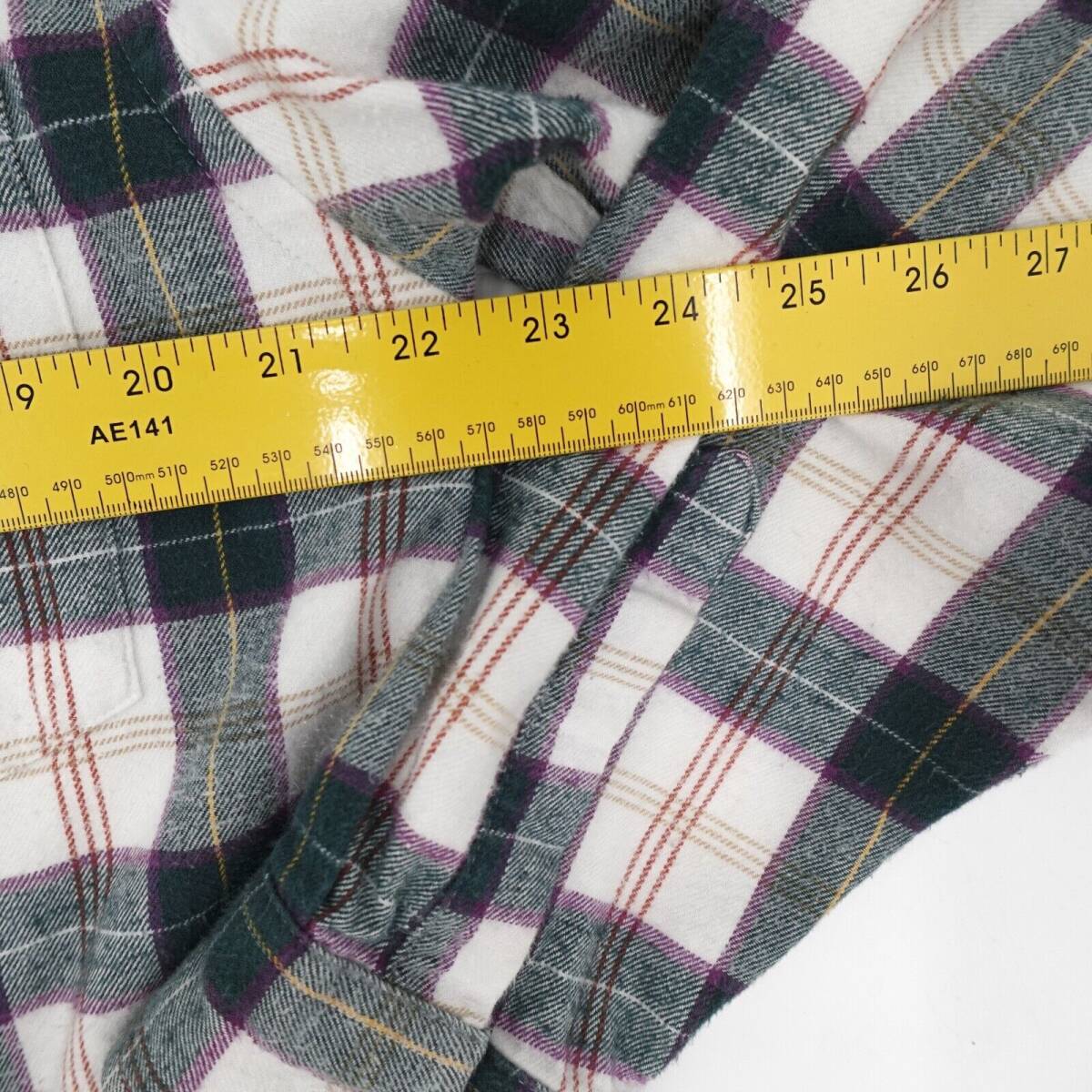Vintage American Eagle Outfitters Shirt Mens Large Flannel Plaid Button Up 海外 即決_Vintage American E 4
