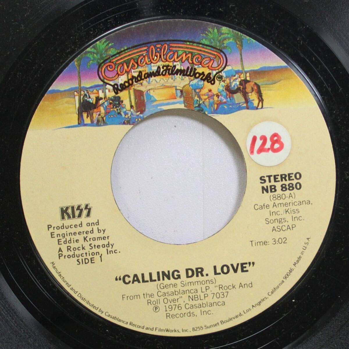 ロック 45 Kiss - Calling Dr. Love / / Take Me On Casablanca 海外 即決_ロック 45 Kiss - Call 1