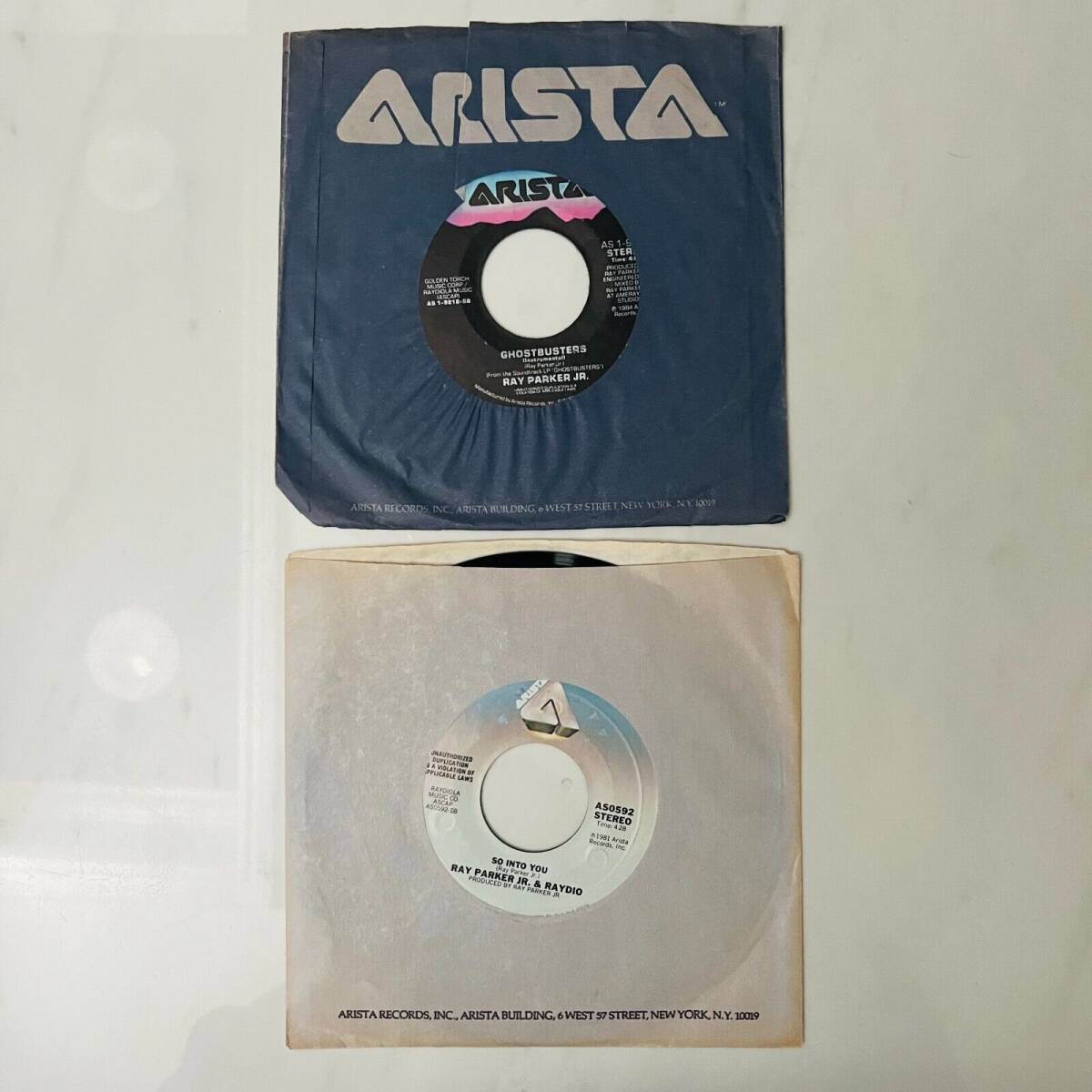 Ray Parker Jr. - Lot of 2 - Single 7" 45rpm Records - Ghostbusters - So Into You 海外 即決_Ray Parker Jr. - L 3