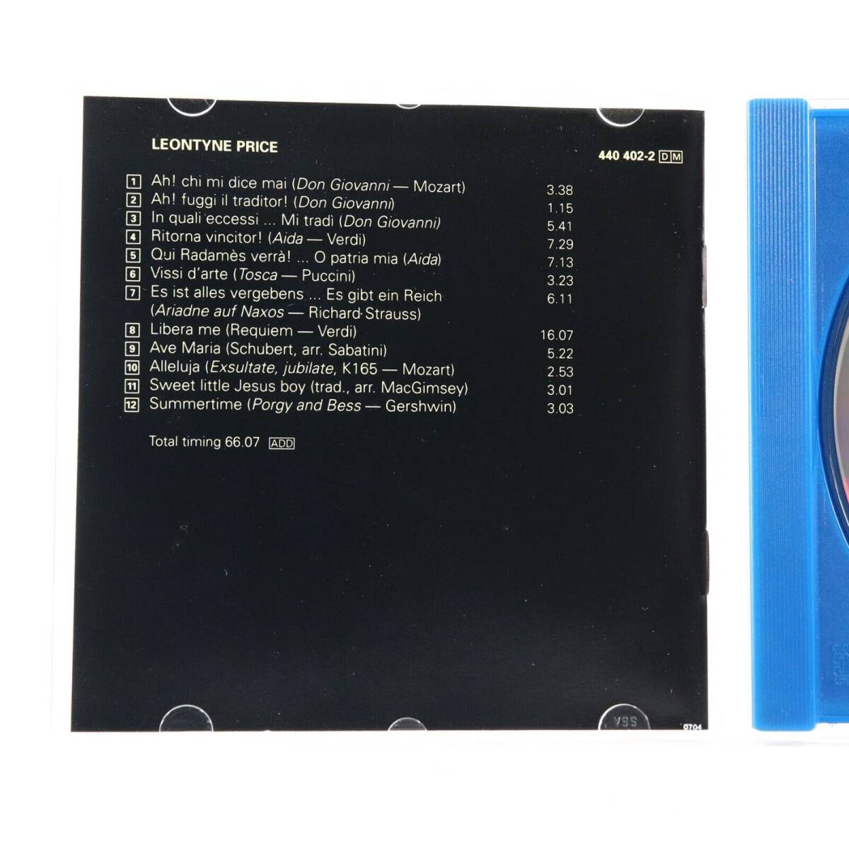 Grandi Voci - Leontyne Price, Mozart, Verdi, Puccini (CD, 1993 London) 440 402-2 海外 即決_Grandi Voci - Leon 4