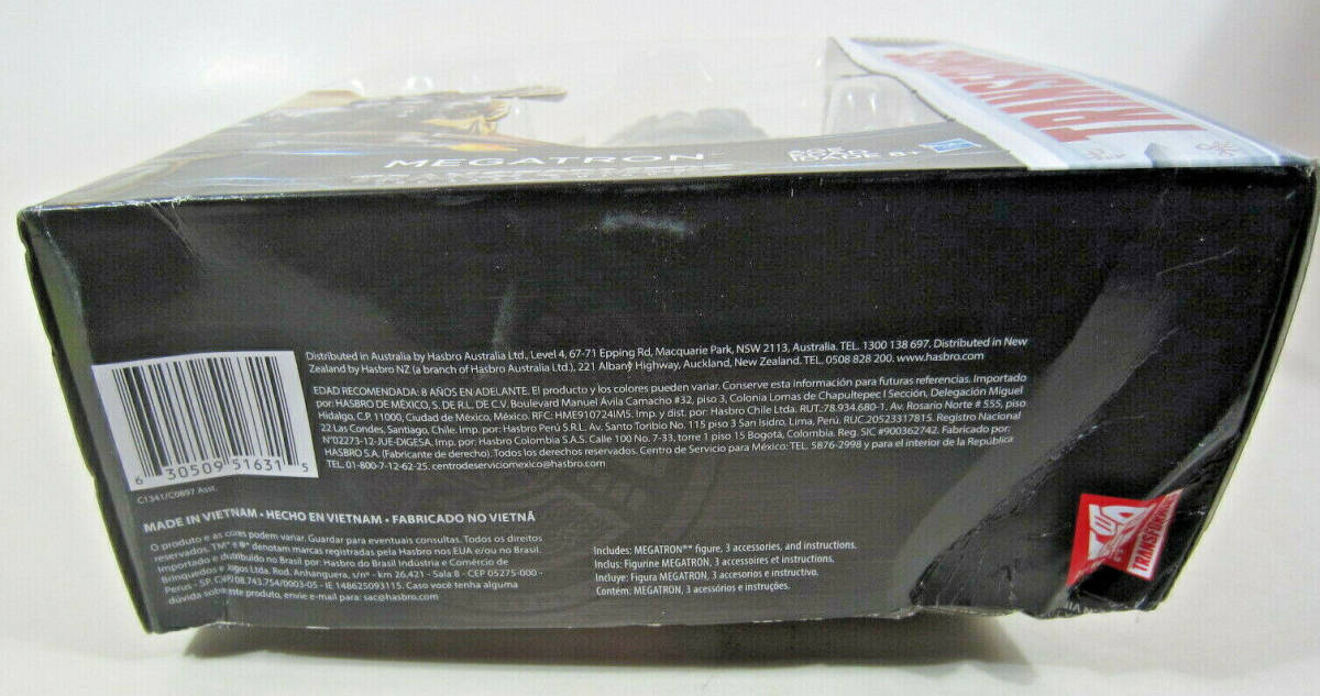 *Damaged PKG* Hasbro Transformers Last Knight MEGATRON Leader Class 9" Figure 海外 即決_*Damaged PKG* Hasb 8