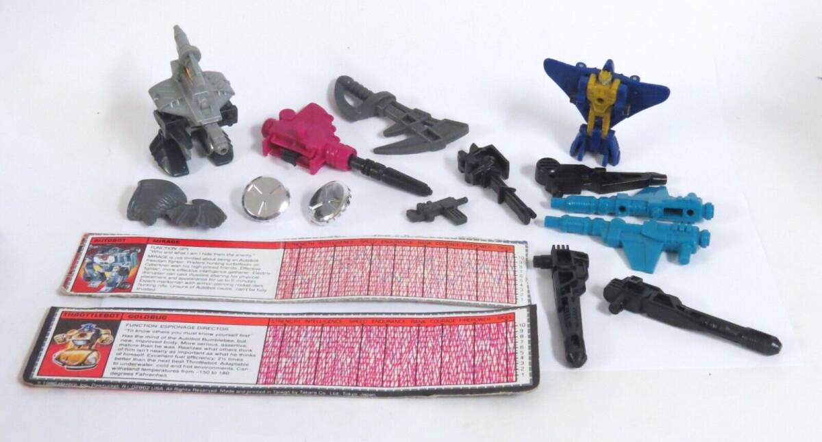 HUGE Vintage Hasbro G1 Transformers Lot and Parts Lot LOOK 海外 即決_HUGE Vintage Hasbr 1
