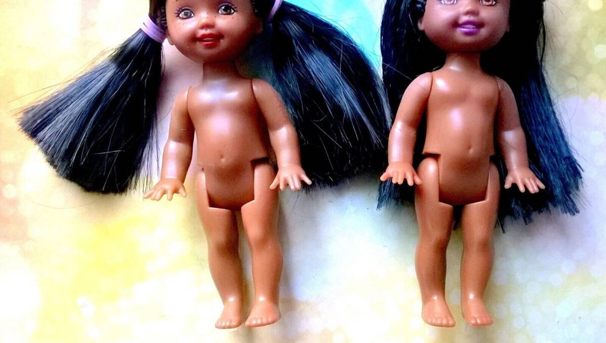 ?Mattel Barbie Kelly nude dolls lot of 2 dolls Lot 4a? 海外 即決_?Mattel Barbie Kel 3