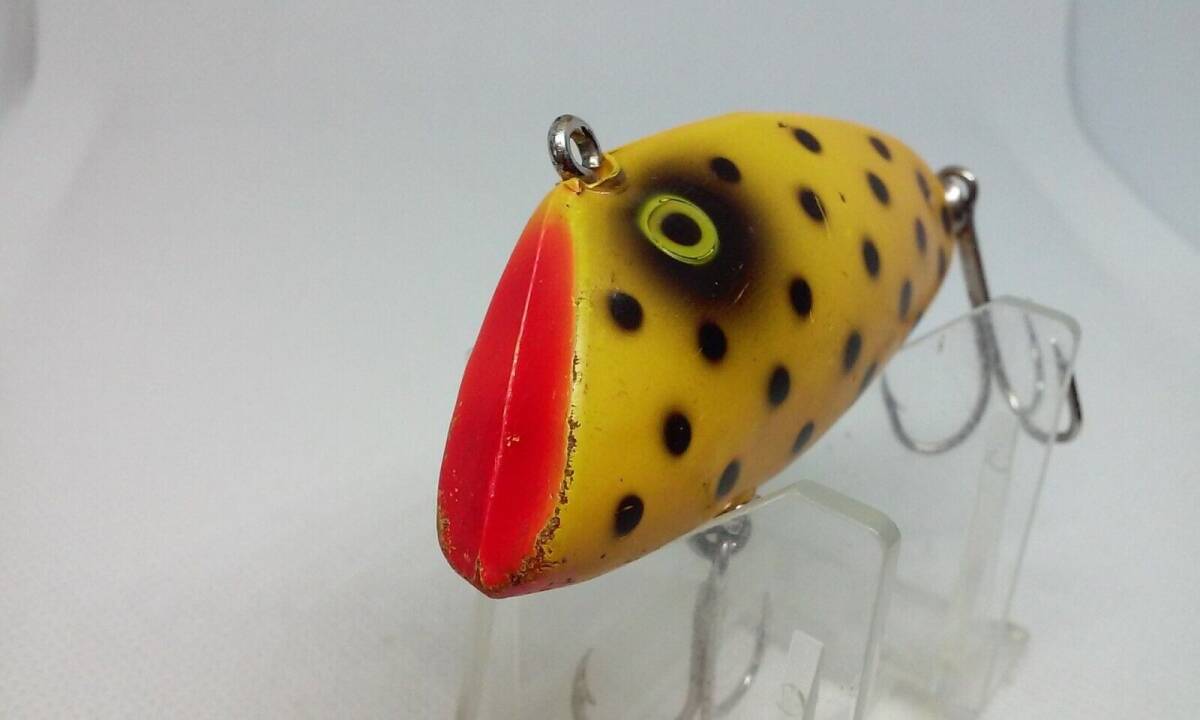 Vtg Whopper Stopper Bayou Boogie Yellow/black 3" Lipless Crankbait Fishing Lure 海外 即決_Vtg Whopper Stoppe 2