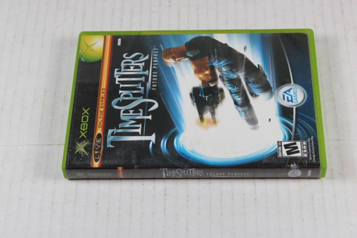 TimeSplitters: Future Perfect (Microsoft Xbox, 2005) Complete CIB w/Manual 海外 即決_TimeSplitters: Fut 2