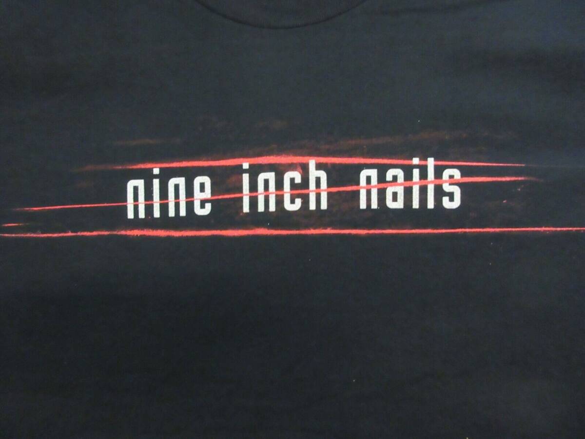 NINE INCH NAILS OFFICIAL OLD STOCK SCRATCHES BAND CONCERT MUSIC T-SHIRT MEDIUM 海外 即決_NINE INCH NAILS OF 3