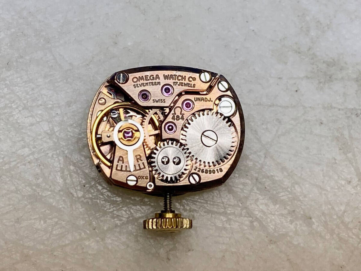 OMEGA Octagon Bezel Women’s Watch. 10k Gold Filled Case D&A. 17 Jewels 484 SWISS 海外 即決_OMEGA Octagon Beze 7