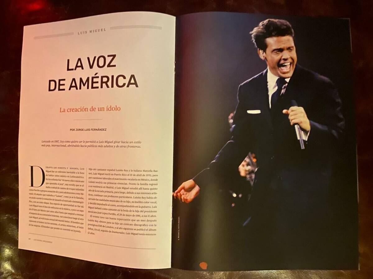 Luis Miguel - '87インチ SOY COMO QUIERO SER Deluxe ED (New Book+180G LP 新品未開封 Vinyl) 海外 即決_Luis Miguel - 87イ 4