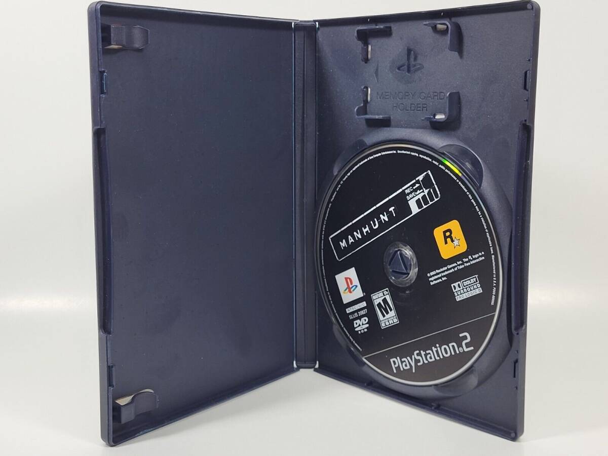 Manhunt (Sony PlayStation 2, 2003) PS2 No Manual 海外 即決_Manhunt (Sony Play 3