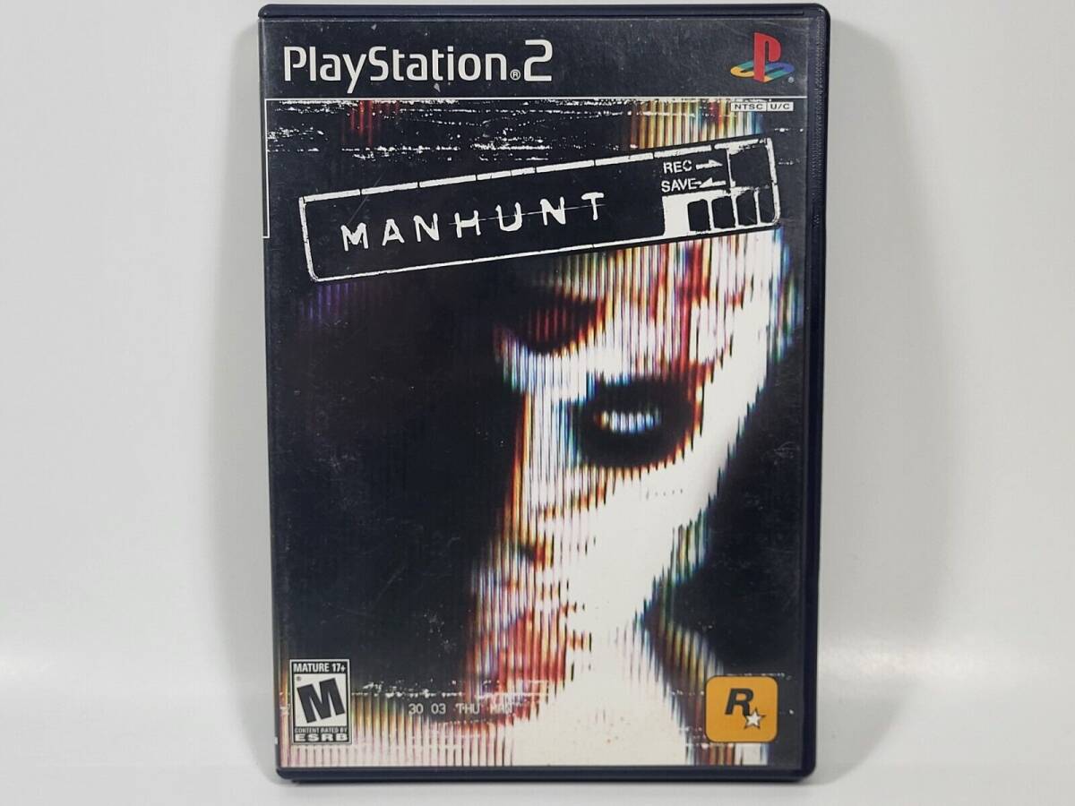 Manhunt (Sony PlayStation 2, 2003) PS2 No Manual 海外 即決_Manhunt (Sony Play 1