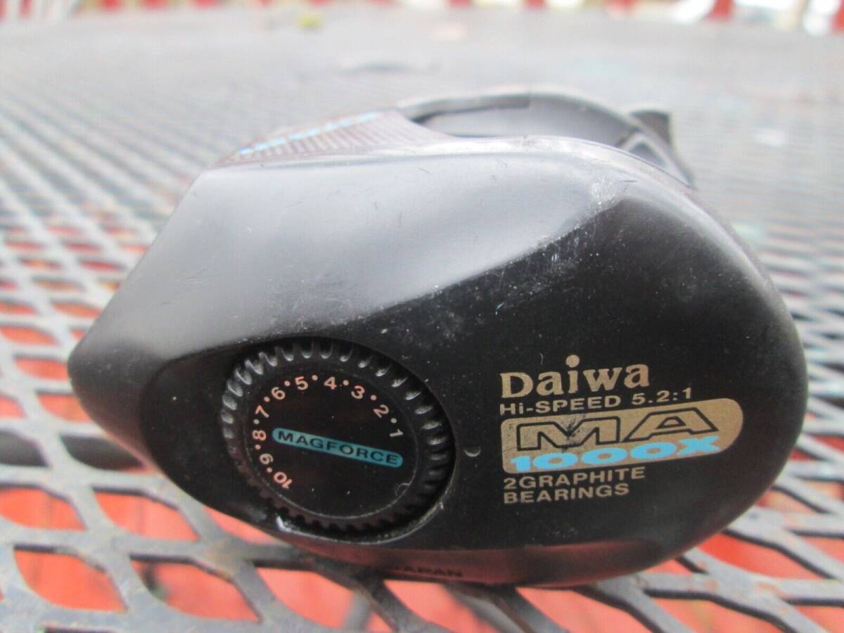 Vintage Daiwa MA 1000X Power Mesh Drive Baitcaster Fishing Reel 海外 即決_Vintage Daiwa MA 1 4