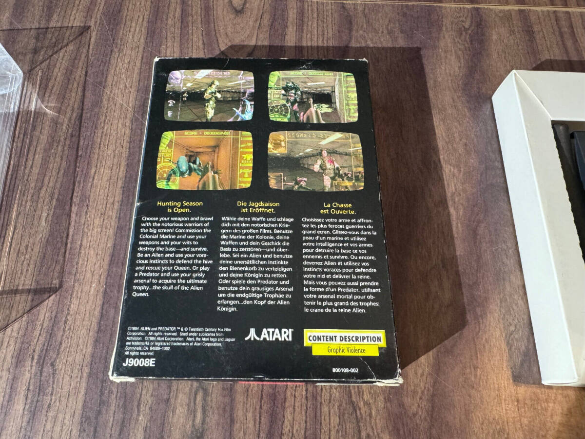 Alien vs. Predator (Atari Jaguar) - Complete in Box - Authentic 海外 即決_Alien vs. Predator 6