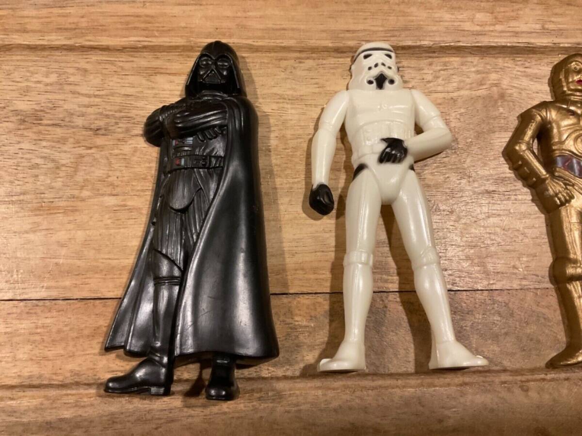 VINTAGE WILTON STAR WARS CAKE TOPPER FIGURE LOT USED 海外 即決_VINTAGE WILTON STA 2