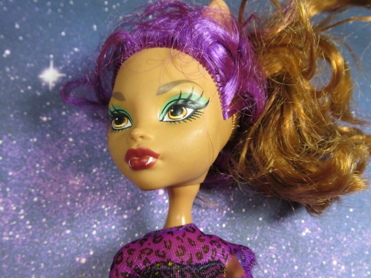 2008 Monster High Clawdeen Wolf Frights Camera Action Belt Dress Boots 海外 即決_2008 Monster High 1