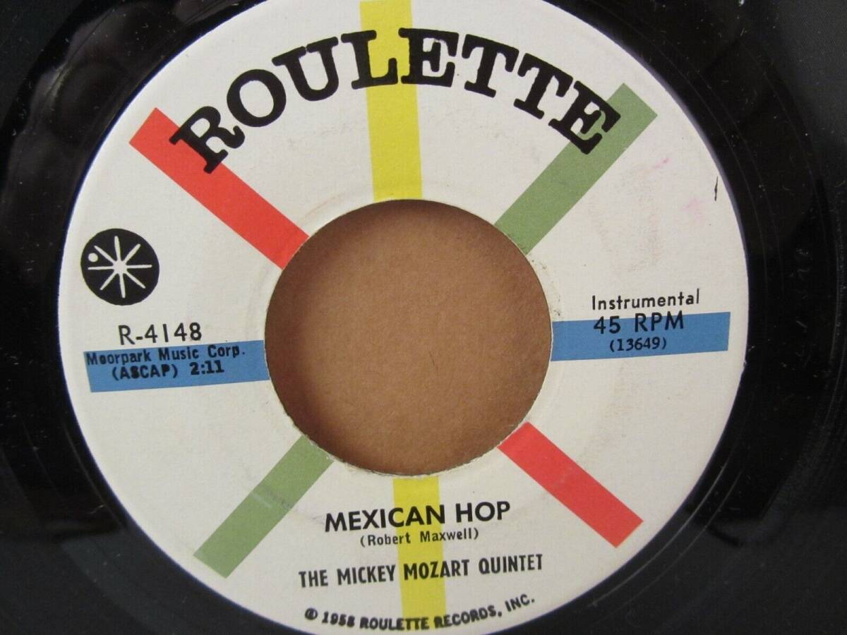 45 Record 7" - The Mickey モーツァルト Quintet - Mexican Hop & Little Dipper, R-4148 海外 即決_45 Record 7&quot; - The 2
