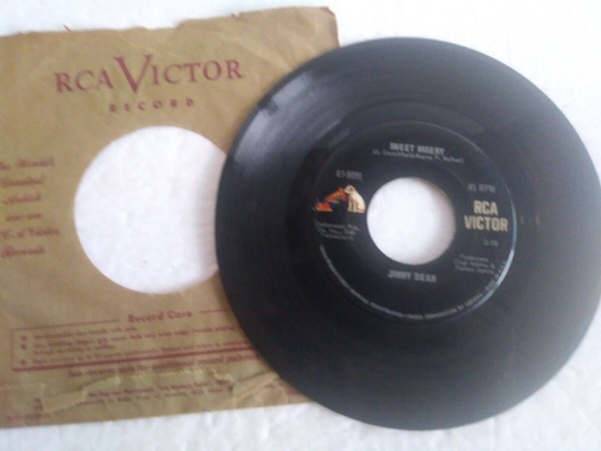 JIMMY DEAN-45 RPM RCA VICTOR RECORDS IN RCA SLEEVE- 海外 即決_JIMMY DEAN-45 RPM 2