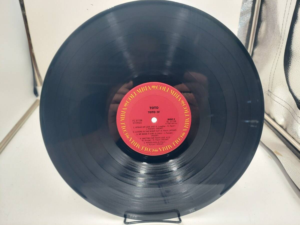 TOTO "Toto IV" LP Record Ultrasonic Clean 1982 COLUMBIA VC 37728 EX c VG+ 海外 即決_TOTO &quot;Toto IV&quot; LP 6