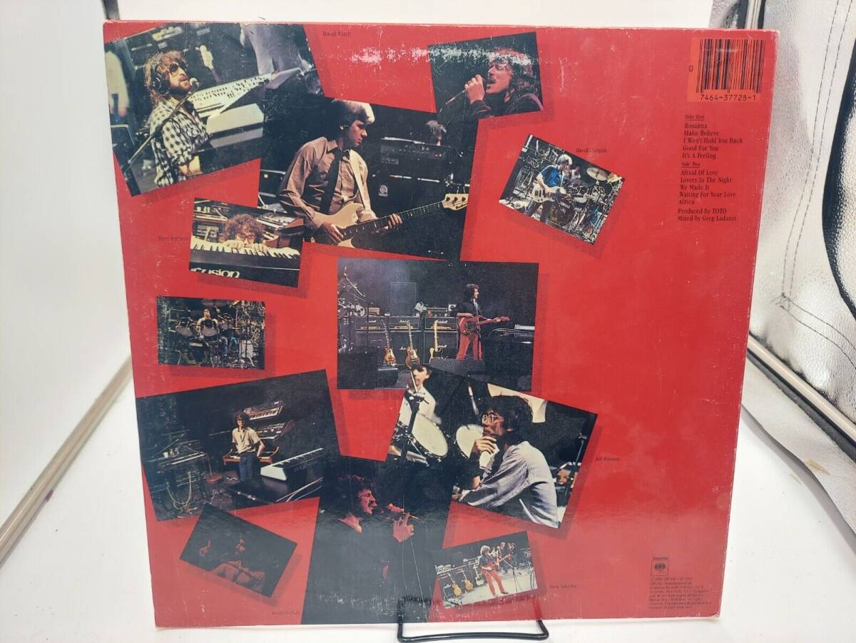 TOTO "Toto IV" LP Record Ultrasonic Clean 1982 COLUMBIA VC 37728 EX c VG+ 海外 即決_TOTO &quot;Toto IV&quot; LP 2